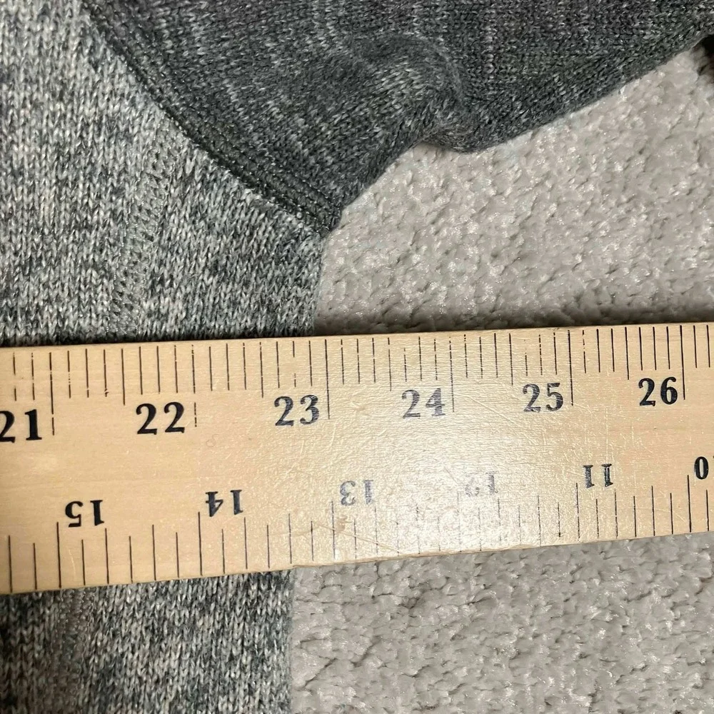 Patagonia Better Sweater 1/4 Zip Mens XL Gray Two Tone Fleece Pullover 25522
